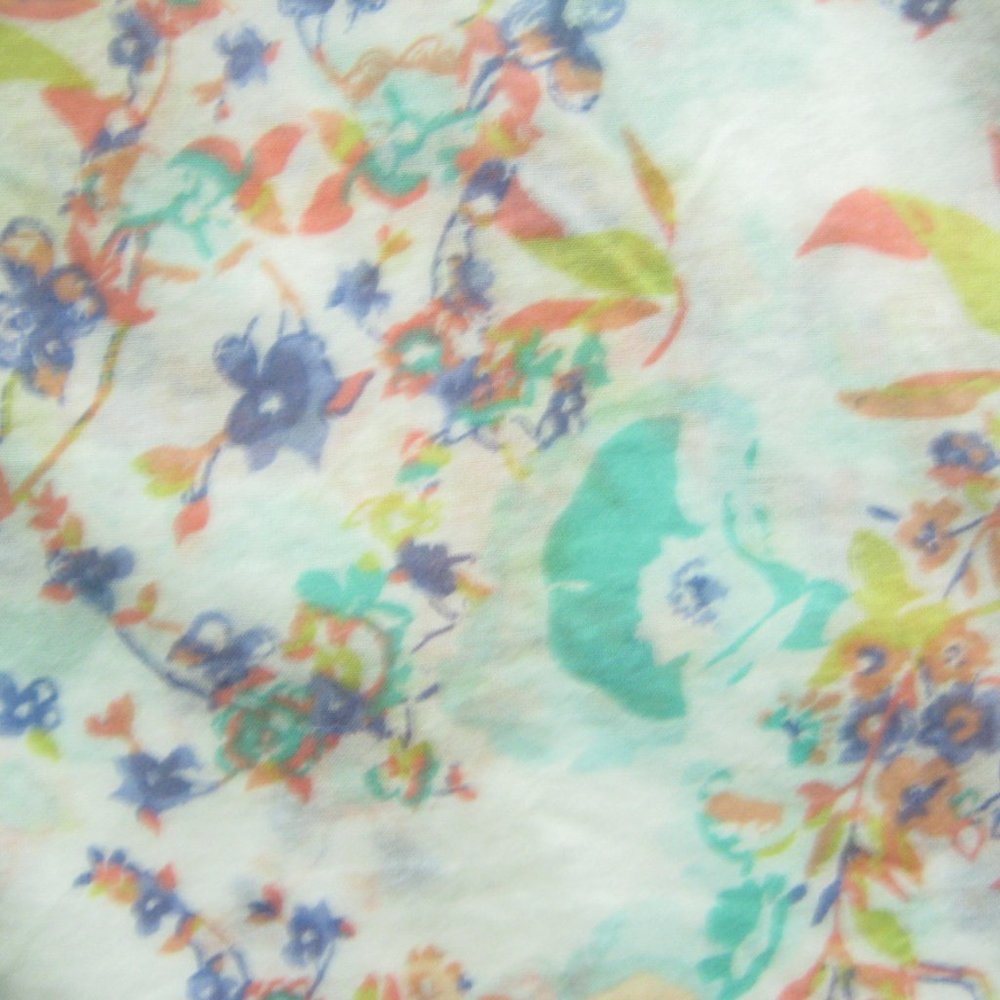 LC LAUREN CONRAD Floral cotton blouse - Picture 4 of 6